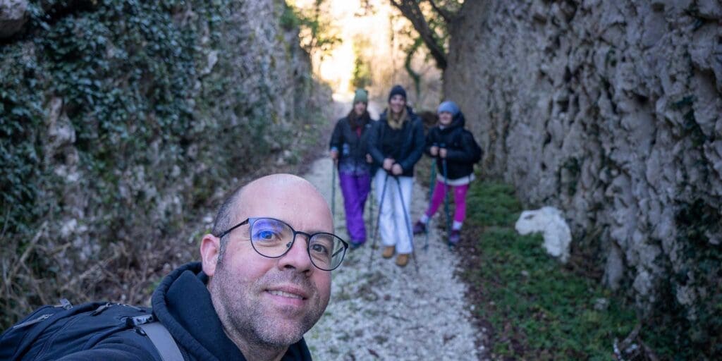Serravalle Biselli nature hike along the old Spoleto-Norcia railway line