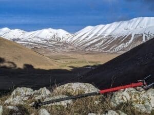Castelluccio panorama, Italian trail, Piangrande, December 7