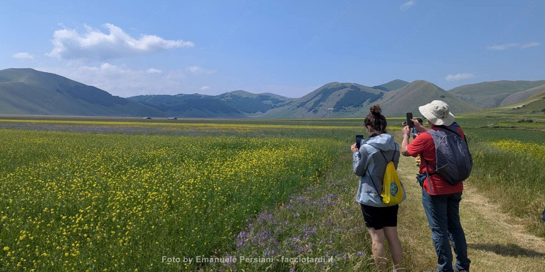 escursione fioritura castelluccio di norcia