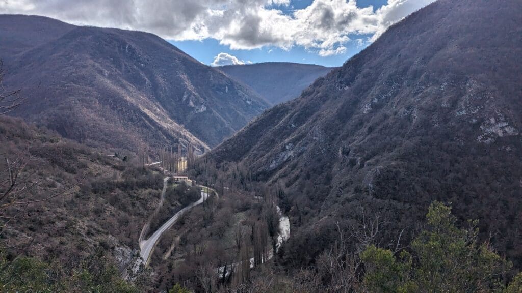 Nature excursion along the old Spoleto-Norcia railway